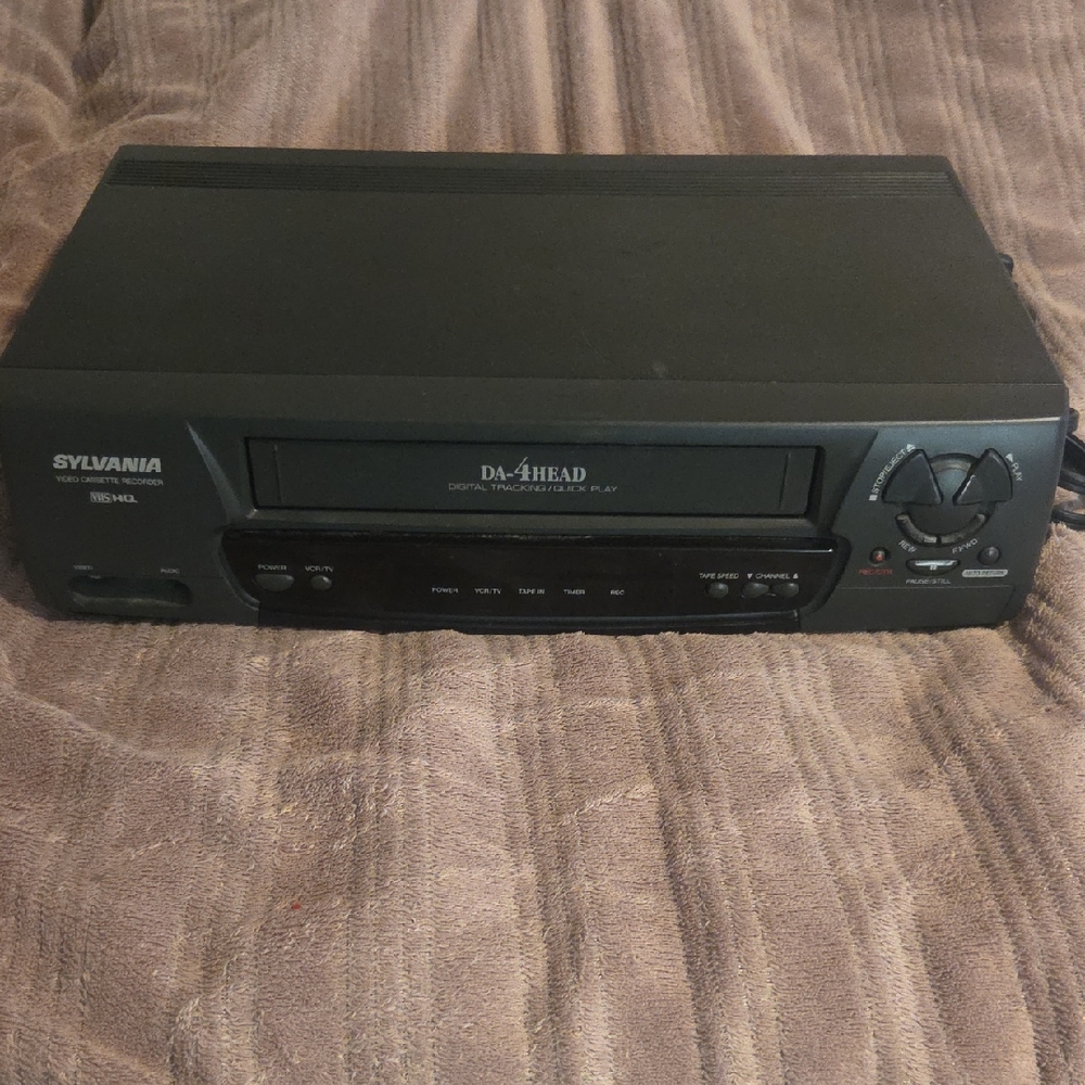 Black DA-4 Head VCR